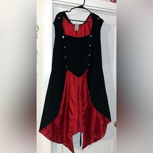 Torrid Disney Alice Through the Looking Glass Military Vest Steampunk